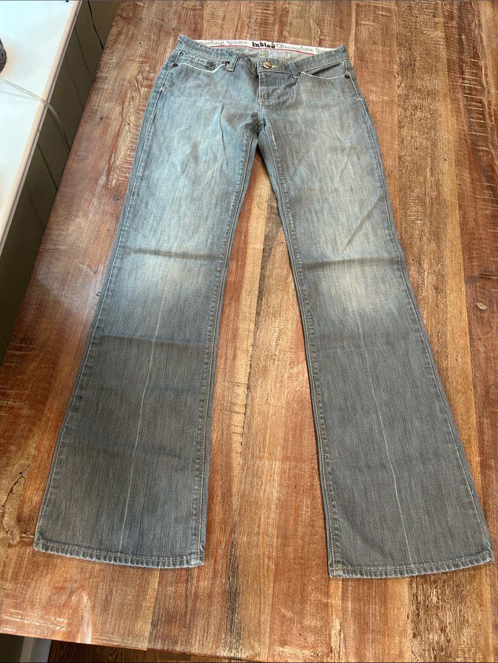 Women's Light Wash Boot Cut Jeans